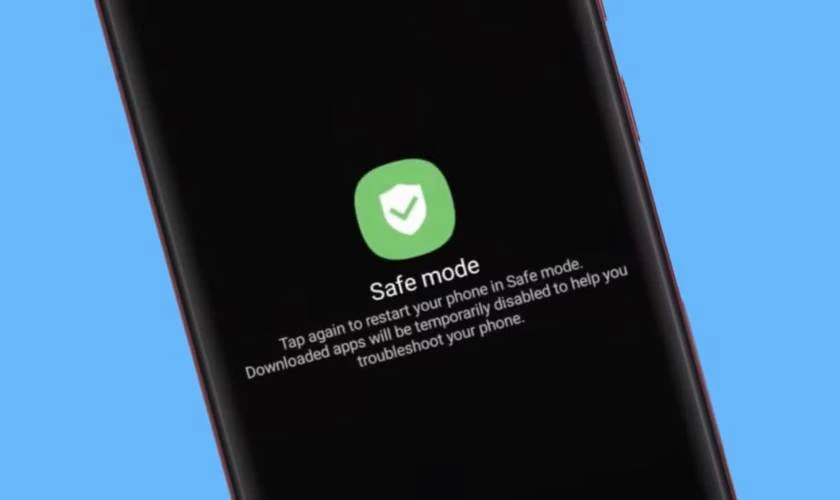 Kiểm tra cảm ứng trong chế độ an toàn (Safe Mode)