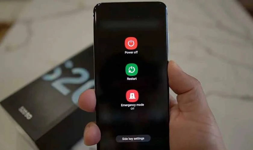 Cách khắc phục màn hình cảm ứng không bấm được Samsung