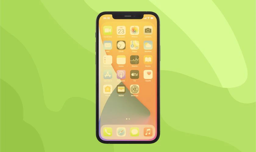 Dấu hiệu màn hình iPhone 12 Pro Max bị vàng
