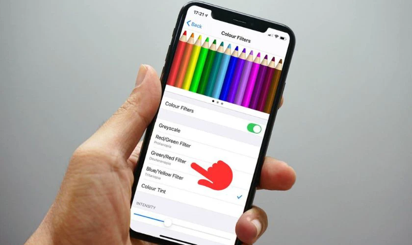 Night Shift được bật tự động vào buổi tối