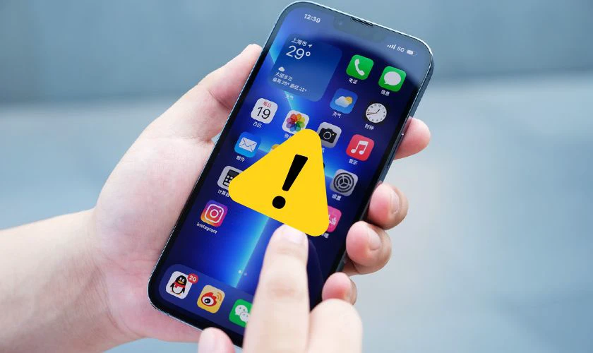 Màn hình iPhone 13 Pro Max bị liệt cảm ứng