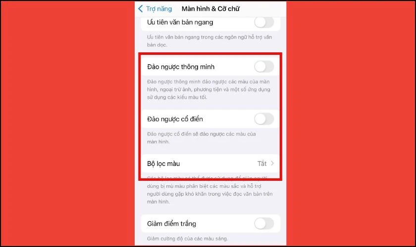 Giảm điểm trắng