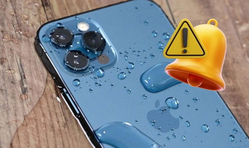 Vô nước làm màn hình iPhone 14 Pro bị liệt cảm ứng