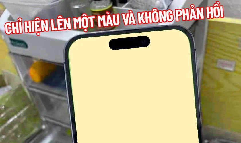 Màn hình iPhone 15 bị vàng: Khi nào cần thay màn hình?
