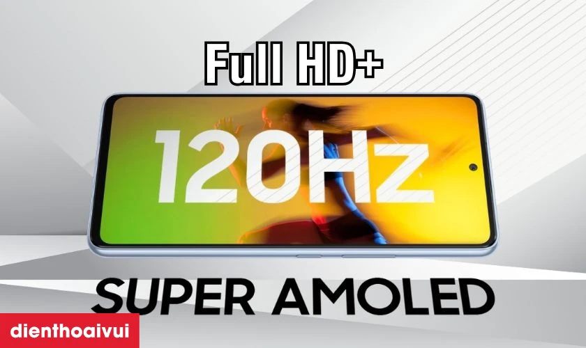 Giới thiệu m&agrave;n h&igrave;nh Samsung A53