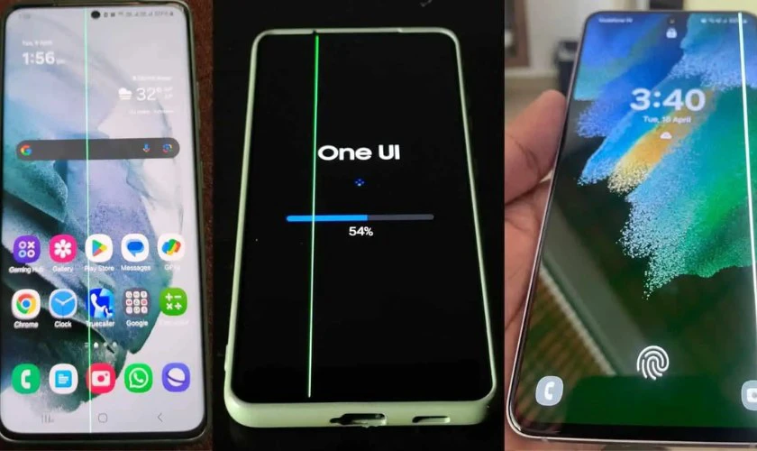 Màn hình Samsung S21 Fe bị sọc: Khi nào cần thay màn hình?