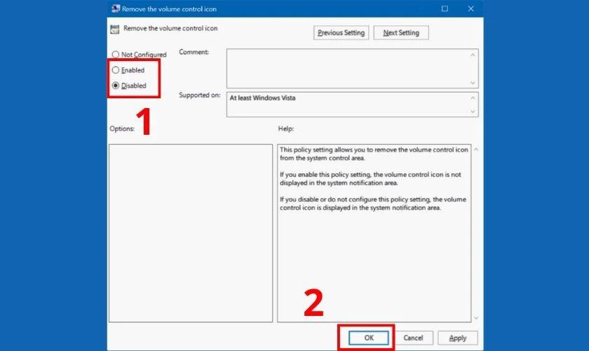 Sửa lỗi trong Local Group Policy