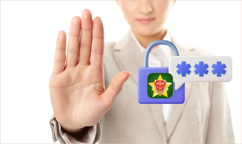 Lưu ý khi đặt mật khẩu VNeID