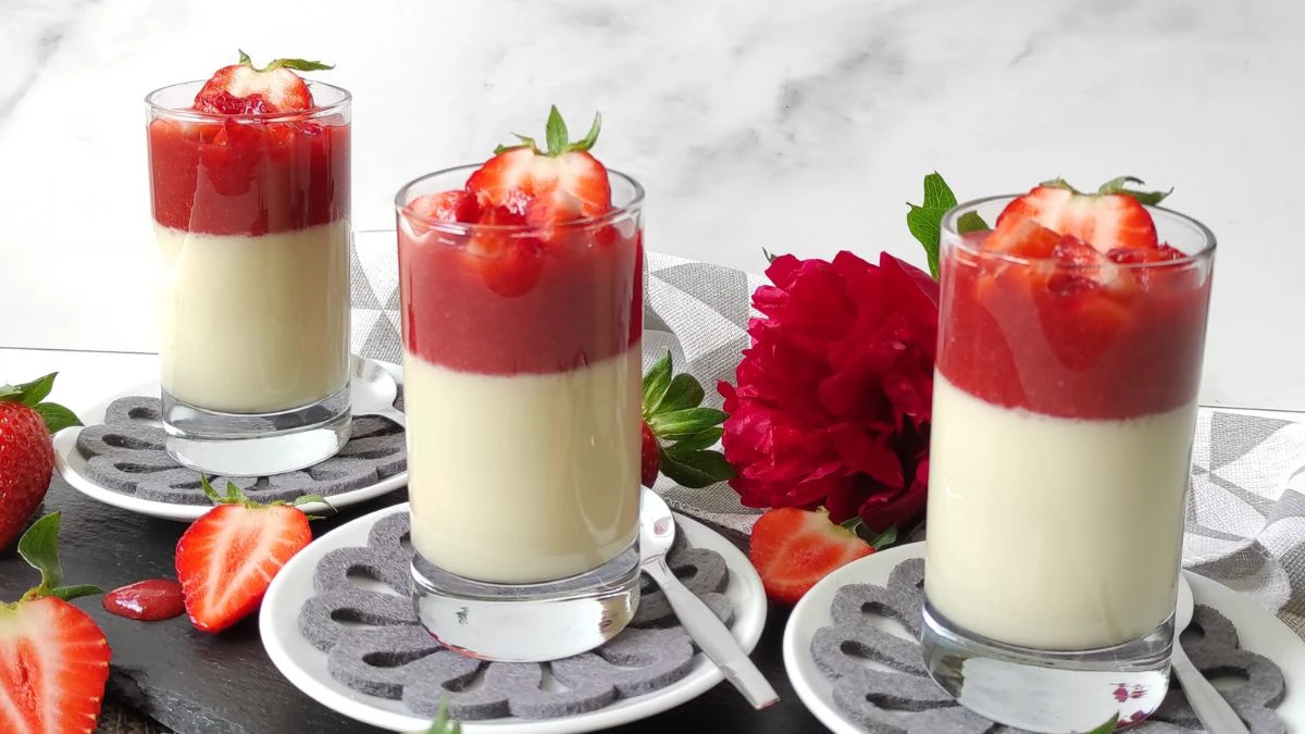 Panna Cotta đẹp mắt