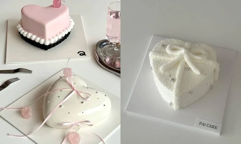 Bánh kem style Hàn Quốc trendy