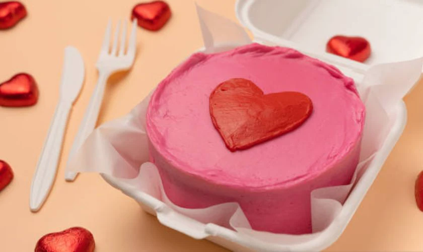 Mẫu bánh bento Valentine