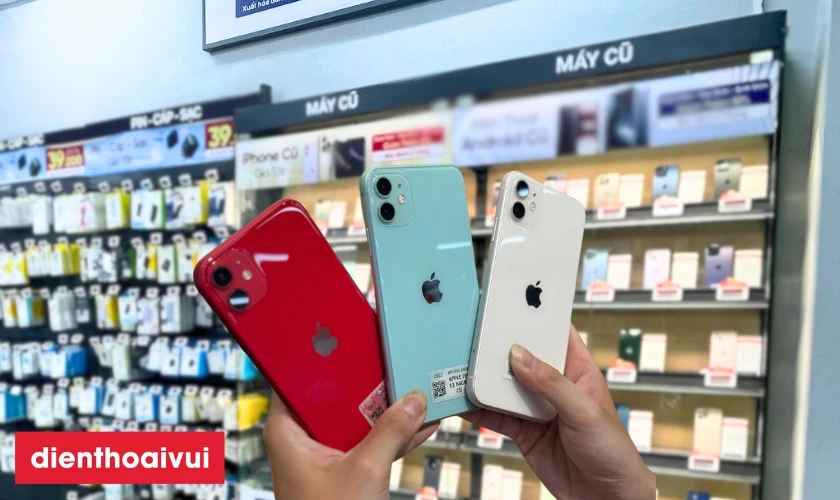 các màu iPhone 11 cũ phổ biến