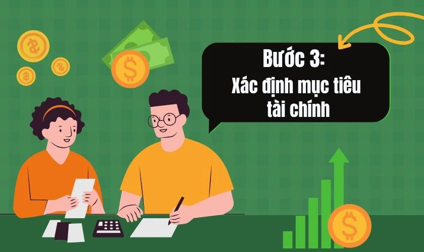  Xác định mục tiêu tài chính ngắn hạn & dài hạn