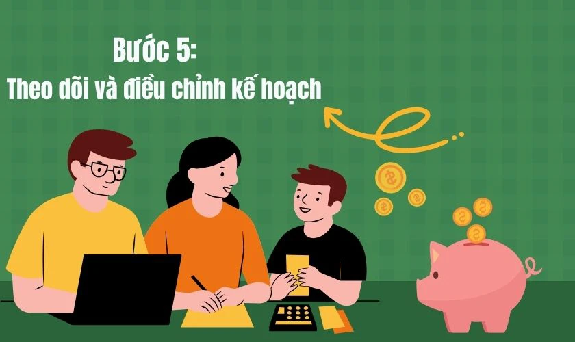 Theo dõi và điều chỉnh kế hoạch định kỳ