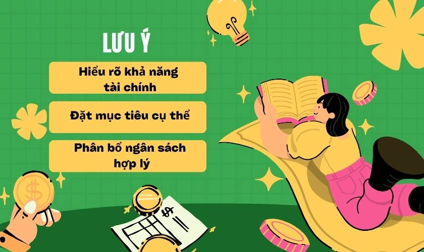 Lưu ý khi lập kế hoạch tài chính cá nhân cho học sinh