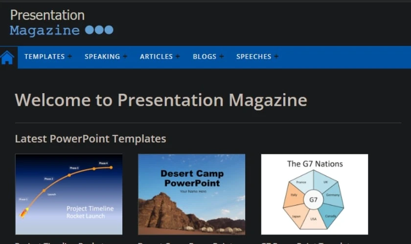 Presentation Magazine