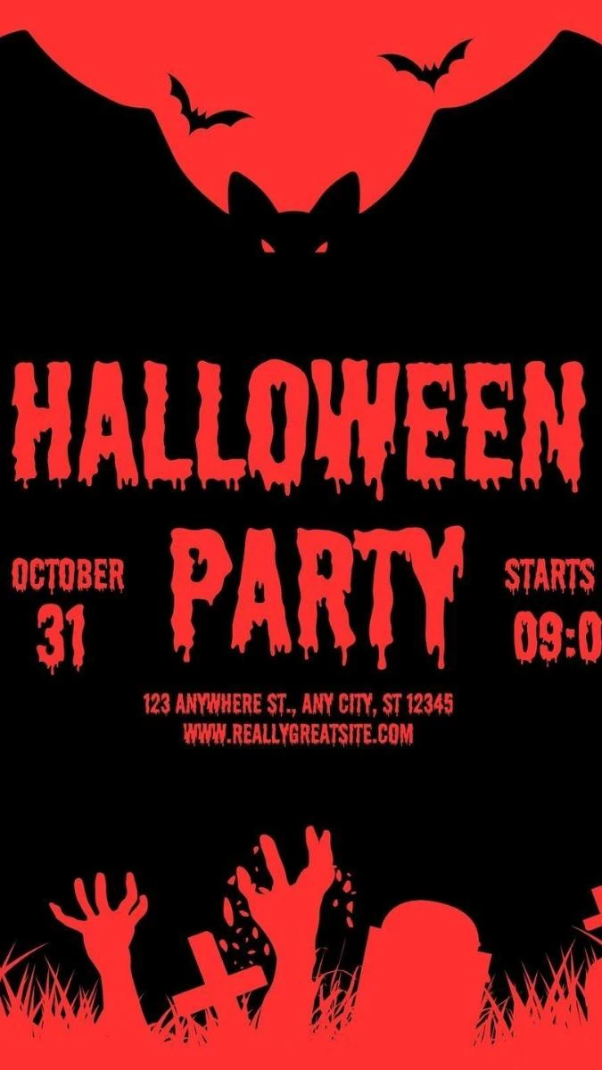 Poster Halloween độc đáo, rùng rợn