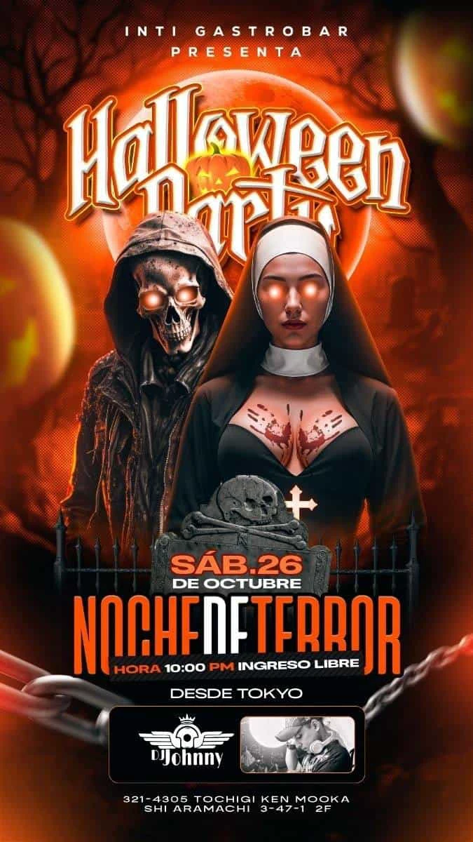 Poster Halloween đầy tính nghệ thuật