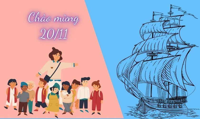 Thiệp chào mừng ngày Nhà Giáo 20/11