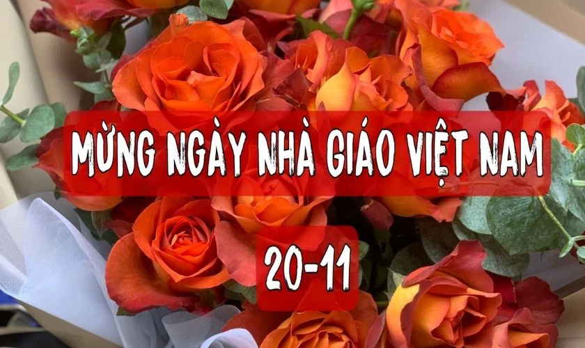 Thiệp 20/11 đẹp nhất cho thầy cô