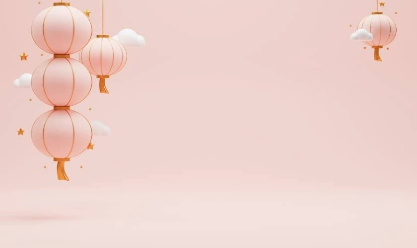 Background thư chúc tết Bính Ngọ