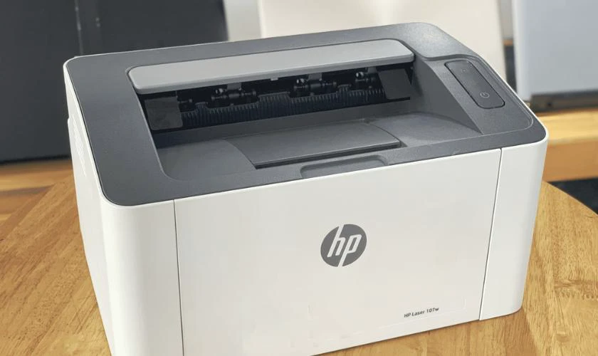 Máy in laser trắng đen HP 107w WiFi (4ZB78A)