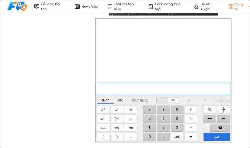 Máy tính Casio Online chính xác, miễn phí, tốt nhất