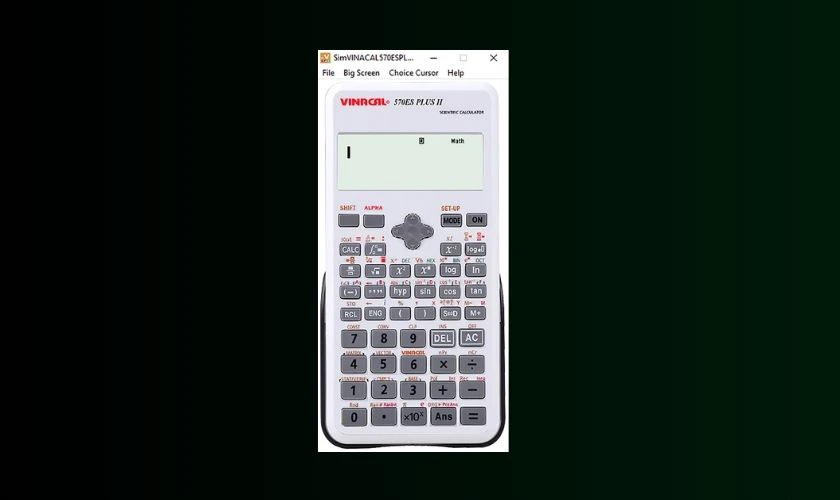 Máy tính Casio online VNCalc.com