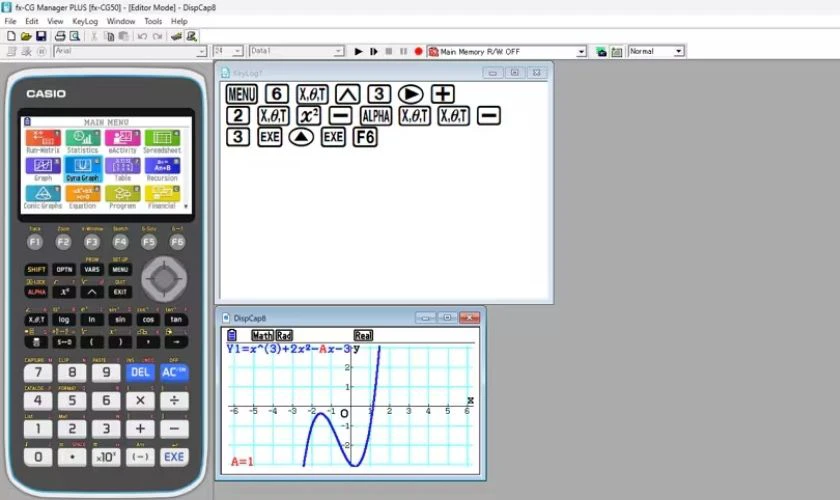 Casio fx-9860GII Software