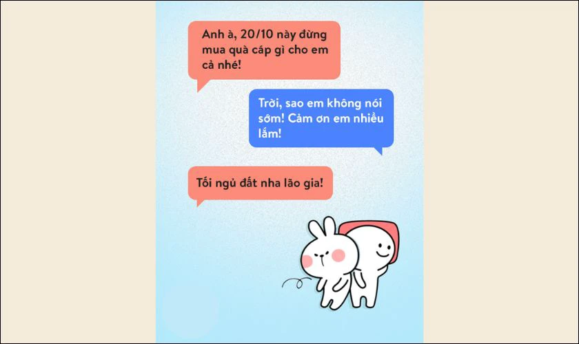 Thử lòng 20/10 và cái kết