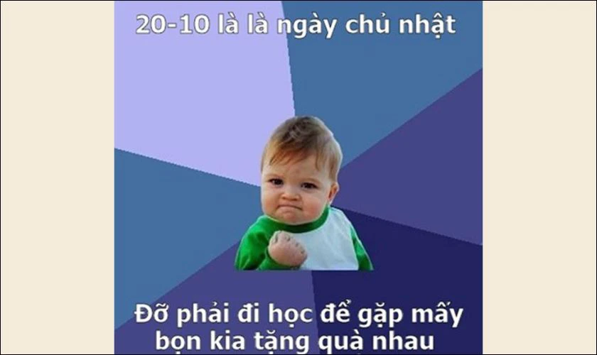 Meme hài hước ngày 20/10