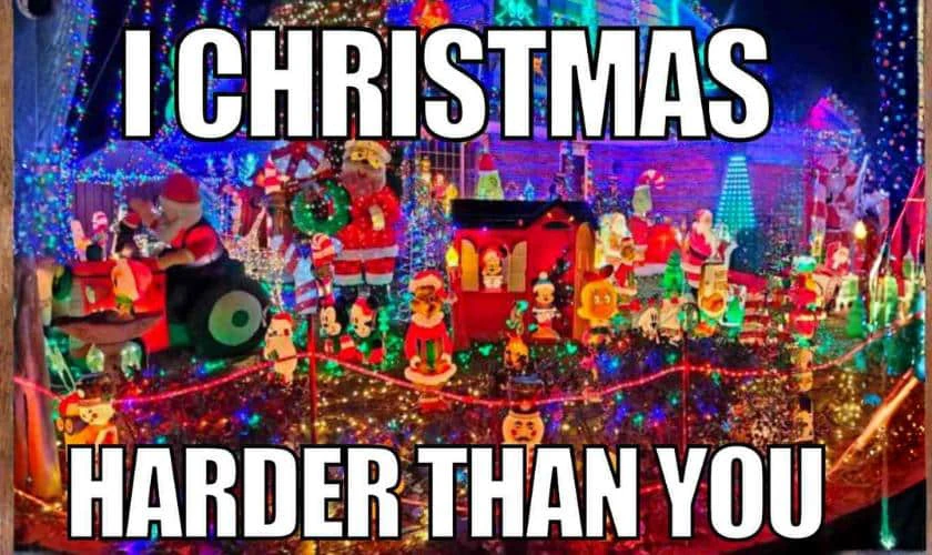 Meme Noel tiếng Anh hài hước về chuyện tặng quà