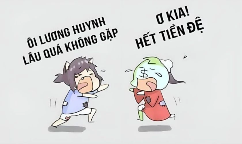 Meme thưởng Tết và tăng lương năm 2026 hài hước
