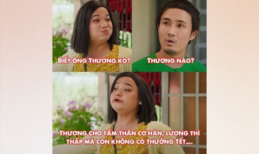 Meme thưởng Tết và tăng lương 2026