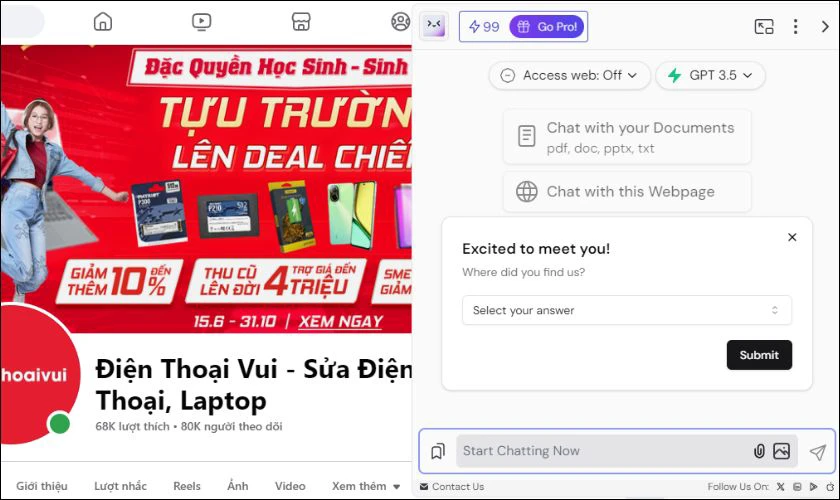Sau khi đã cài đặt phím tắt, bạn có thể dùng nó để gọi và hỏi Merlin mỗi khi cần