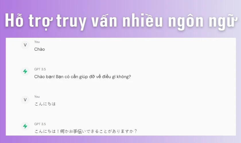 Hỗ trợ truy vấn nhiều ngôn ngữ