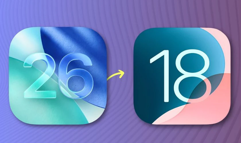 Cân nhắc hạ cấp iOS 26 về 18