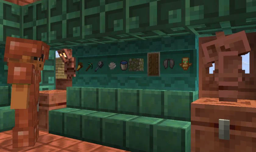 Kệ trưng bày mới có thể lưu trữ đồ vật