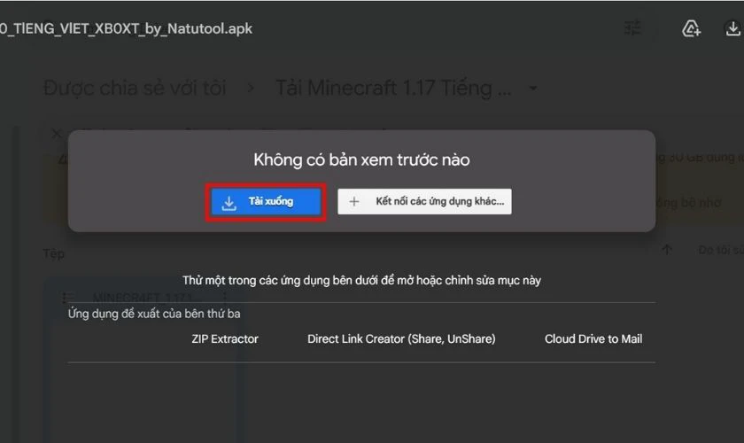Cách tải Minecraft 1.17.0 APK tiếng Việt iOS