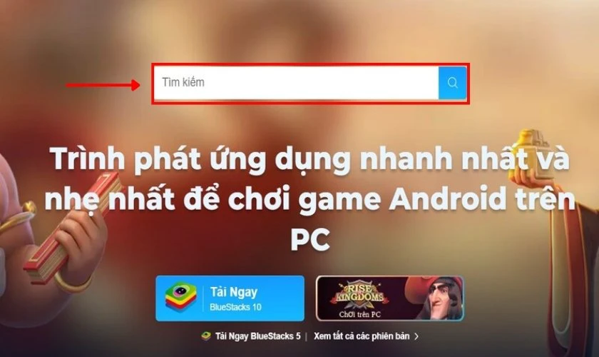 Cài đặt qua trình giả lập Android