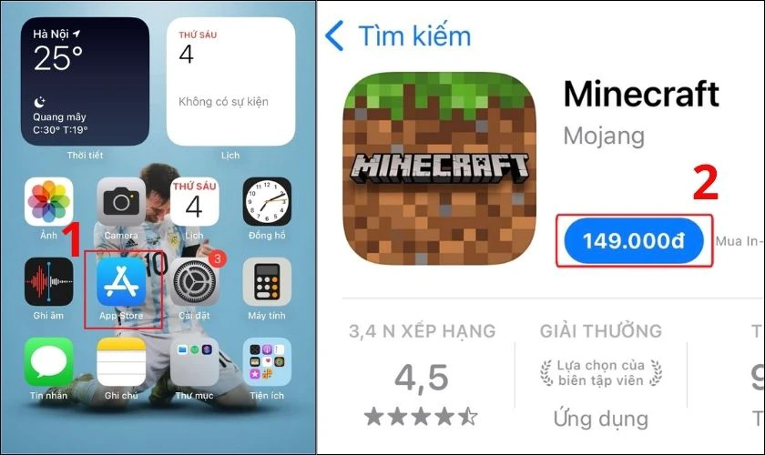 Cách tải Minecraft 1.21.112 APK miễn phí trên iOS