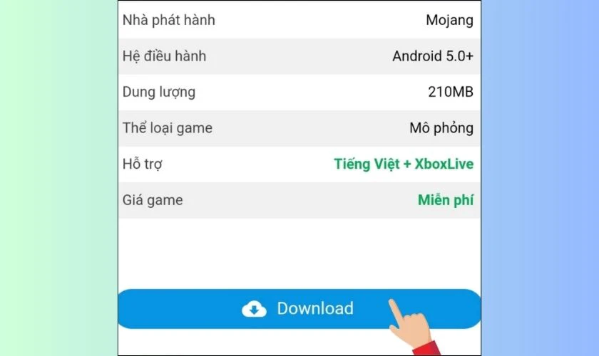 Nhấn Download để tải về máy