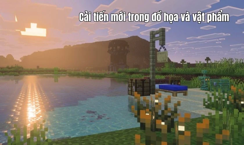 Cải tiến mới trong đồ họa và vật phẩm