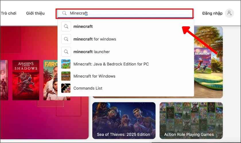 Cách tải Minecraft 1.21.123 tiếng Việt trên máy tính