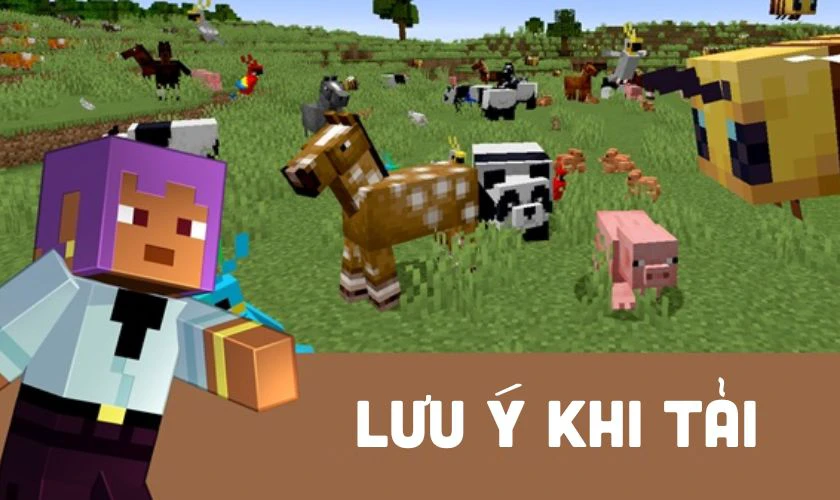 Lưu ý khi tải Minecraft 1.21.124 APK tiếng Việt miễn phí
