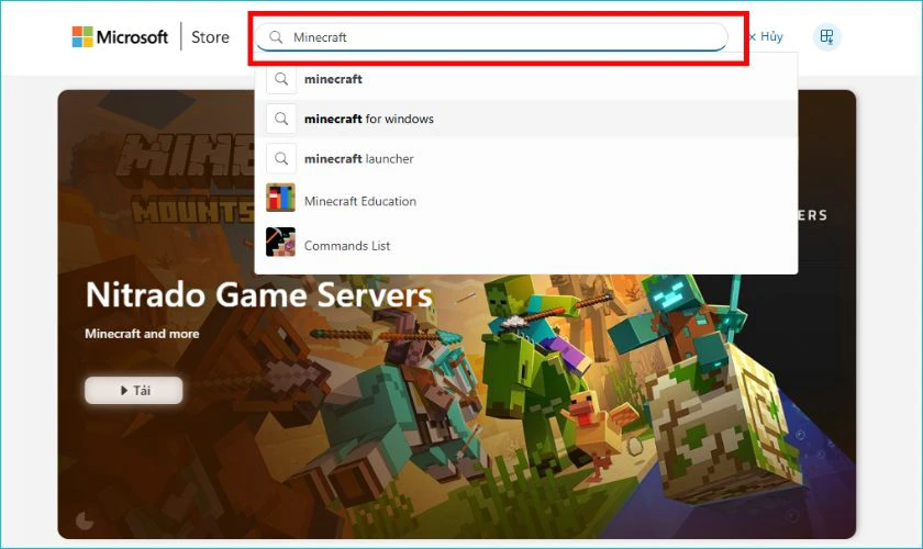 Cách tải Minecraft 1.21.131 tiếng Việt trên máy tính