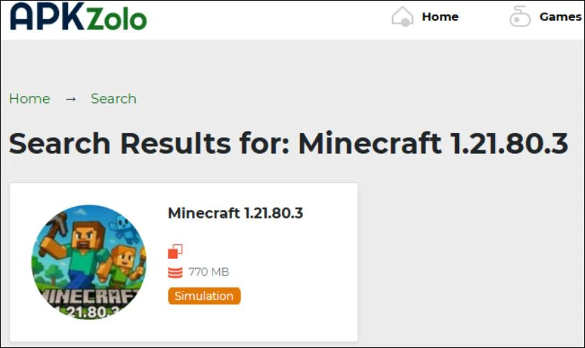 Cách tải Minecraft 1.21.80.3 APK tiếng Việt miễn phí trên Android