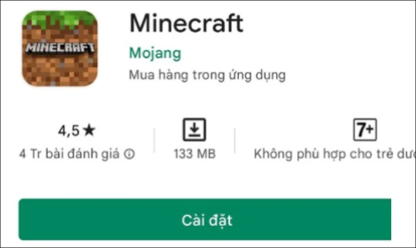 Cách tải Minecraft 1.21.93 APK tiếng Việt Android