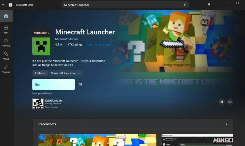 Cách tải Minecraft 1.26.3 tiếng Việt trên máy tính, PC