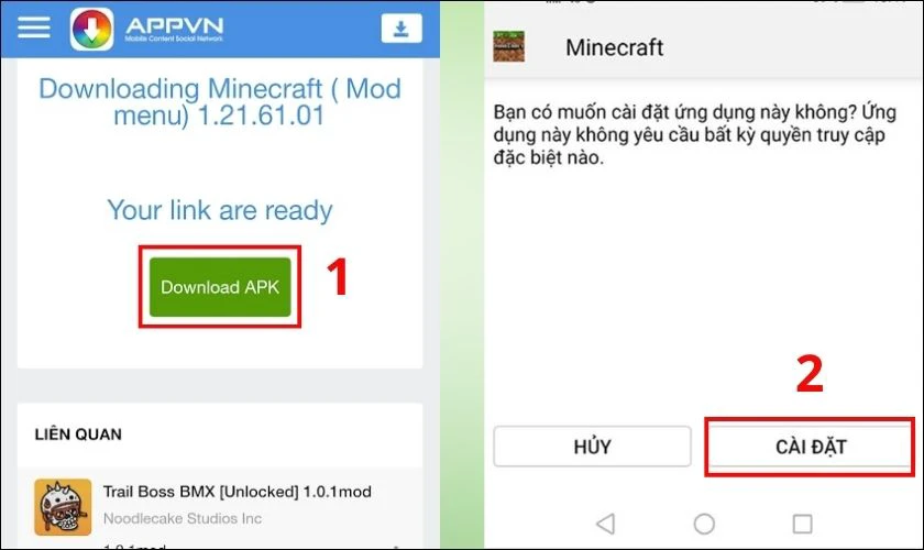 Minecraft Cá tháng Tư download trên điện thoại đơn giản nhất